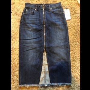 7 for all mankind skirt